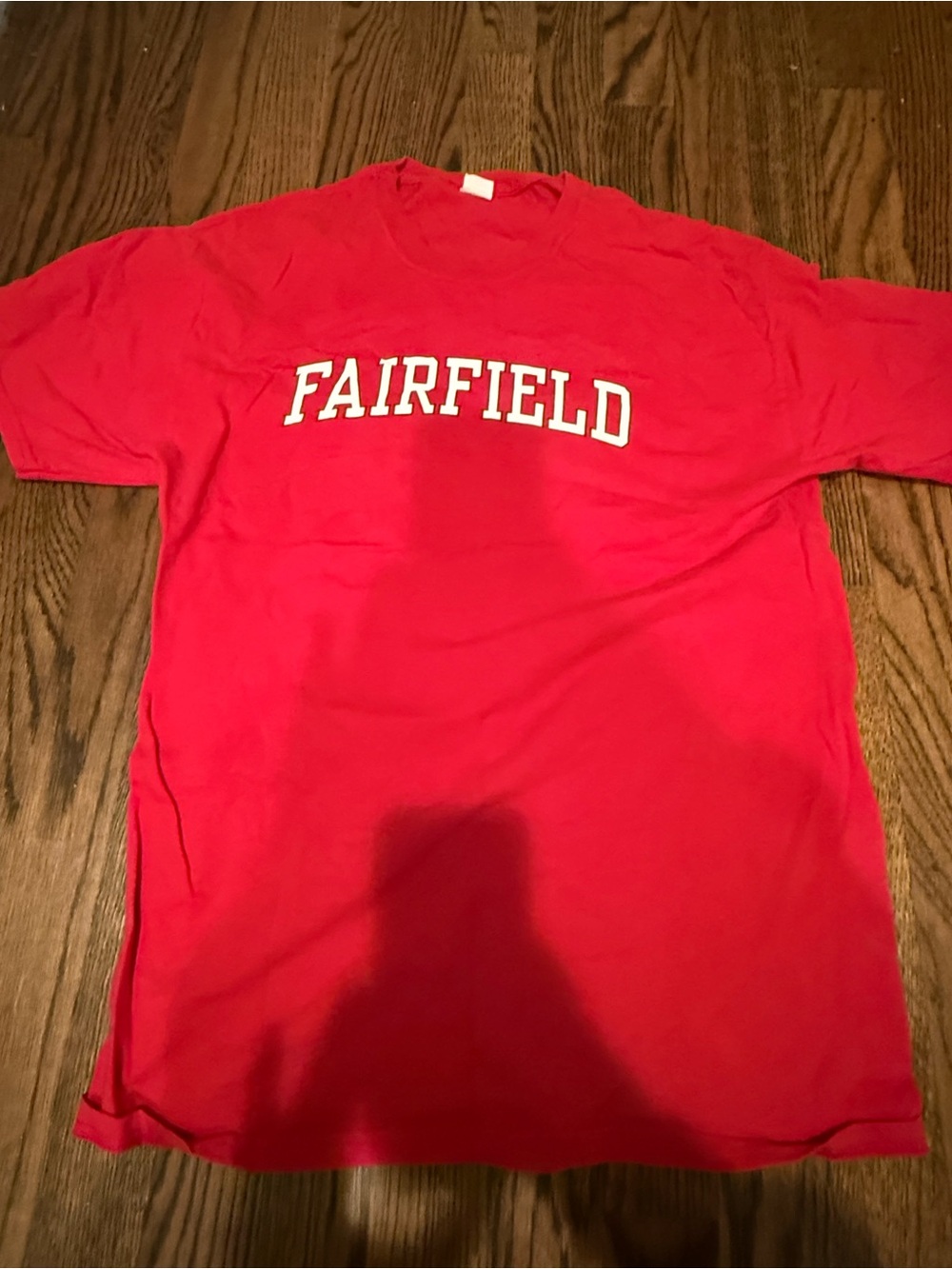 Fairfield University Red Short Sleeve Tee | Never Worn
